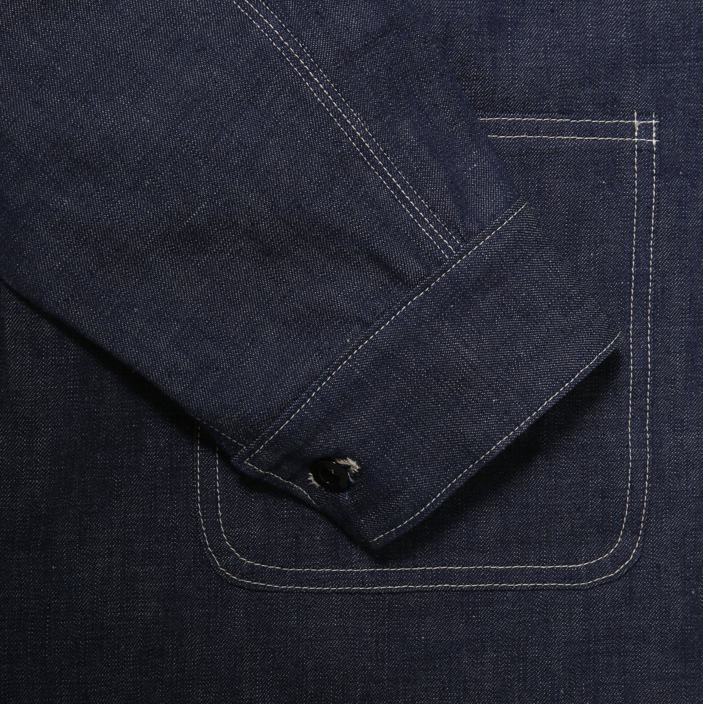 #GMT-010  DARK INDIGO DENIM COVERALL