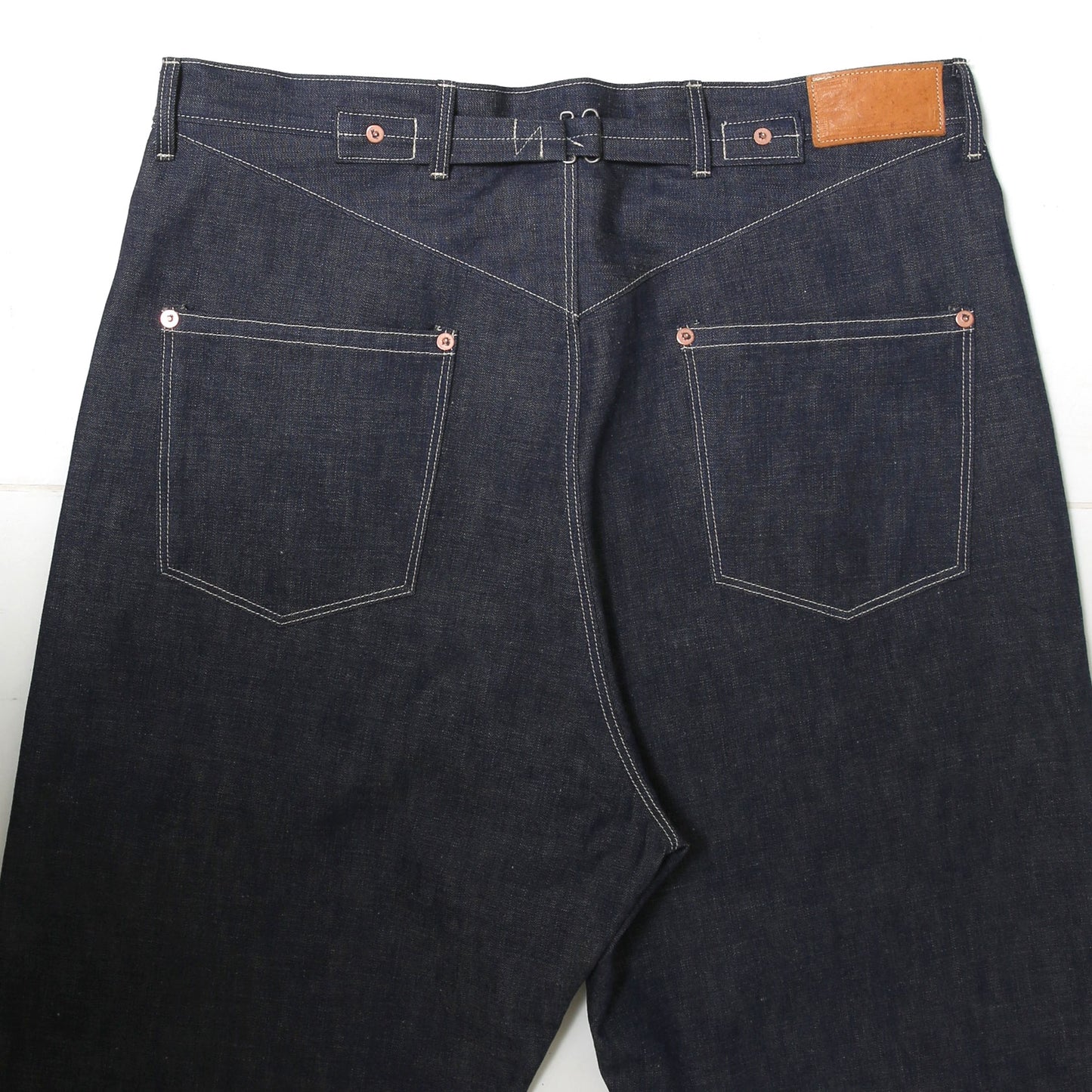#GMT-011  DARK INDIGO DENIM TROUSER