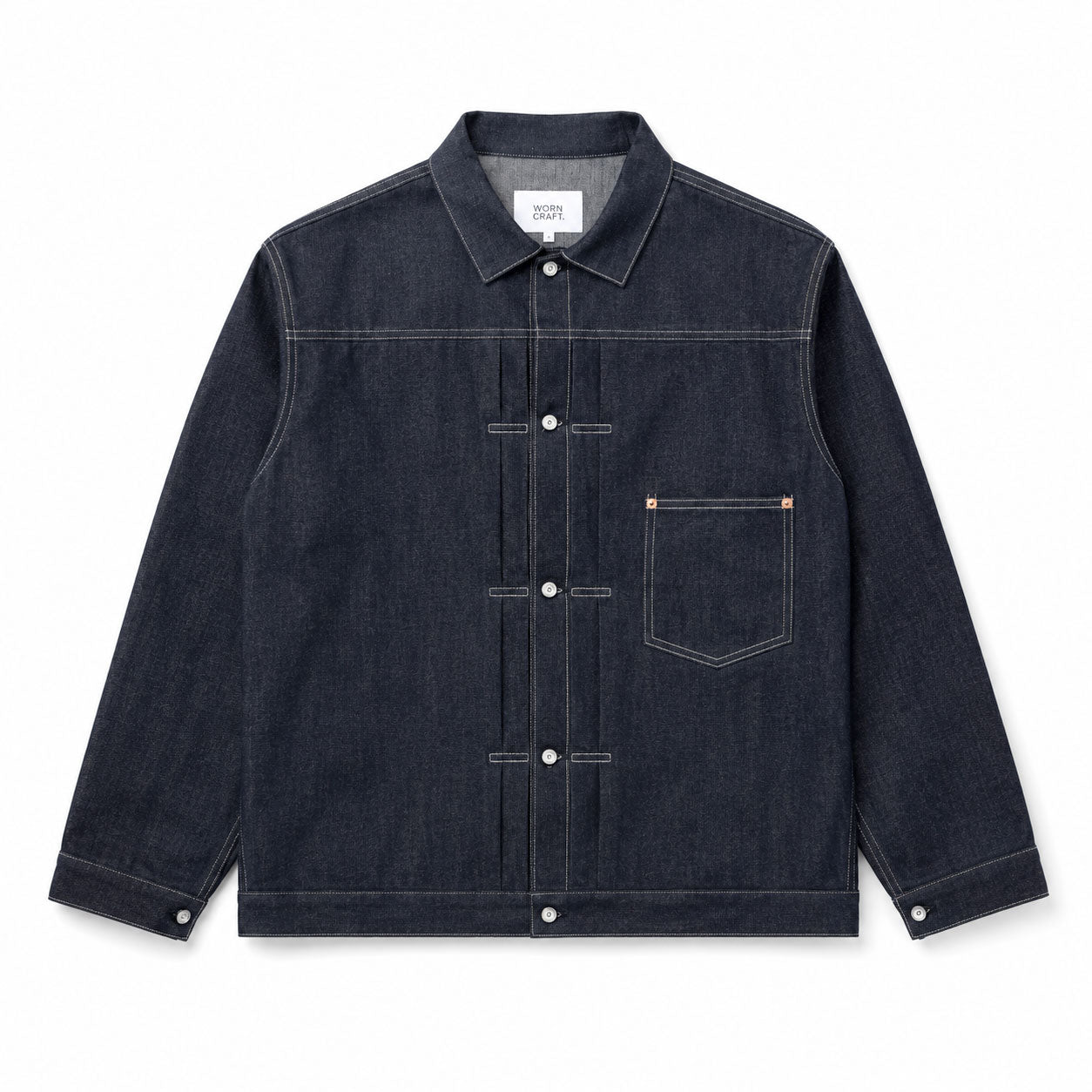 #GMT-009  DARK INDIGO DENIM JACKET