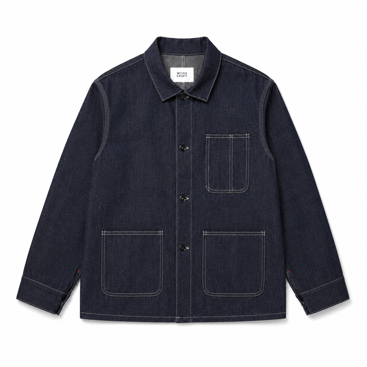 #GMT-010  DARK INDIGO DENIM COVERALL