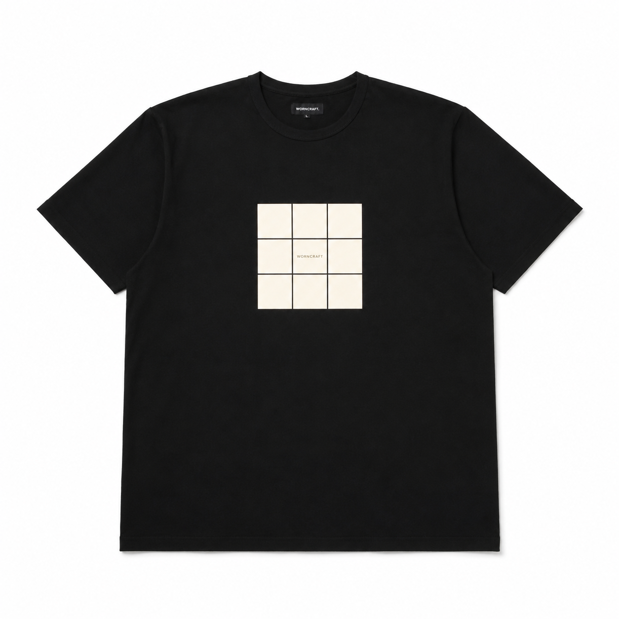 #GMT-019　USA COTTON SHORT SLEEVE BLOCKS ART T-SHIRTS
