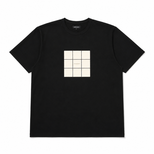 #GMT-019　USA COTTON SHORT SLEEVE BLOCKS ART T-SHIRTS