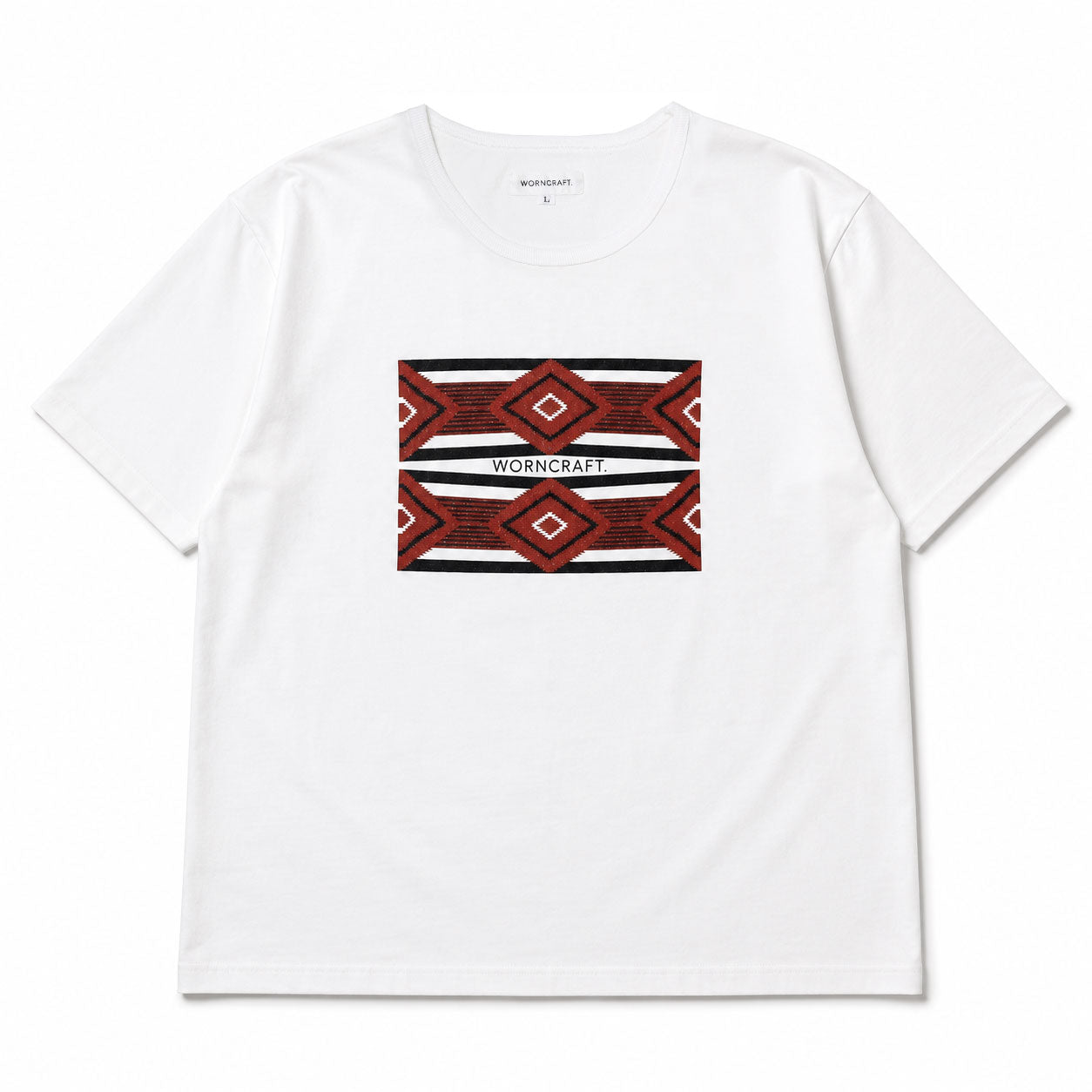 #GMT-020　USA COTTON SHORT SLEEVE NATIVE PATTERN T-SHIRTS