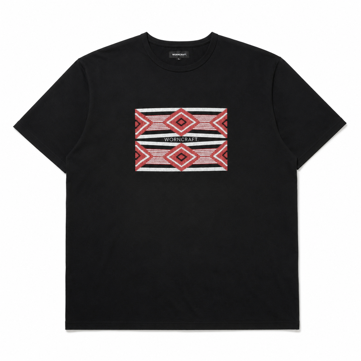 #GMT-021　USA COTTON SHORT SLEEVE NATIVE PATTERN T-SHIRTS