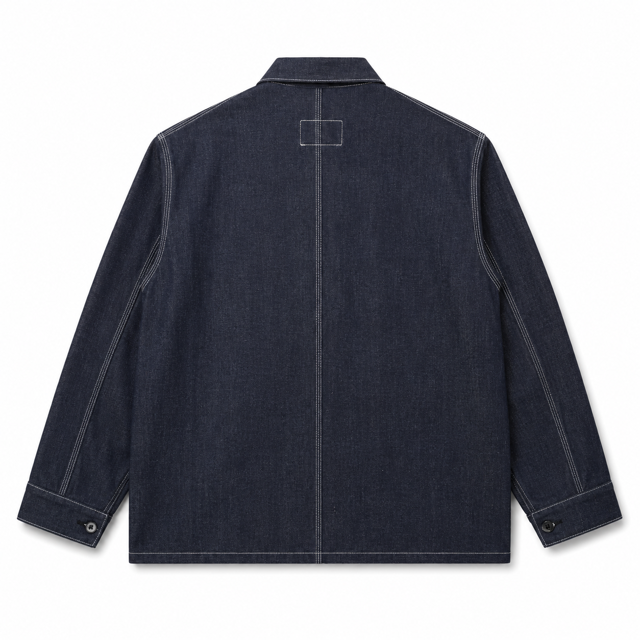 #GMT-010  DARK INDIGO DENIM COVERALL